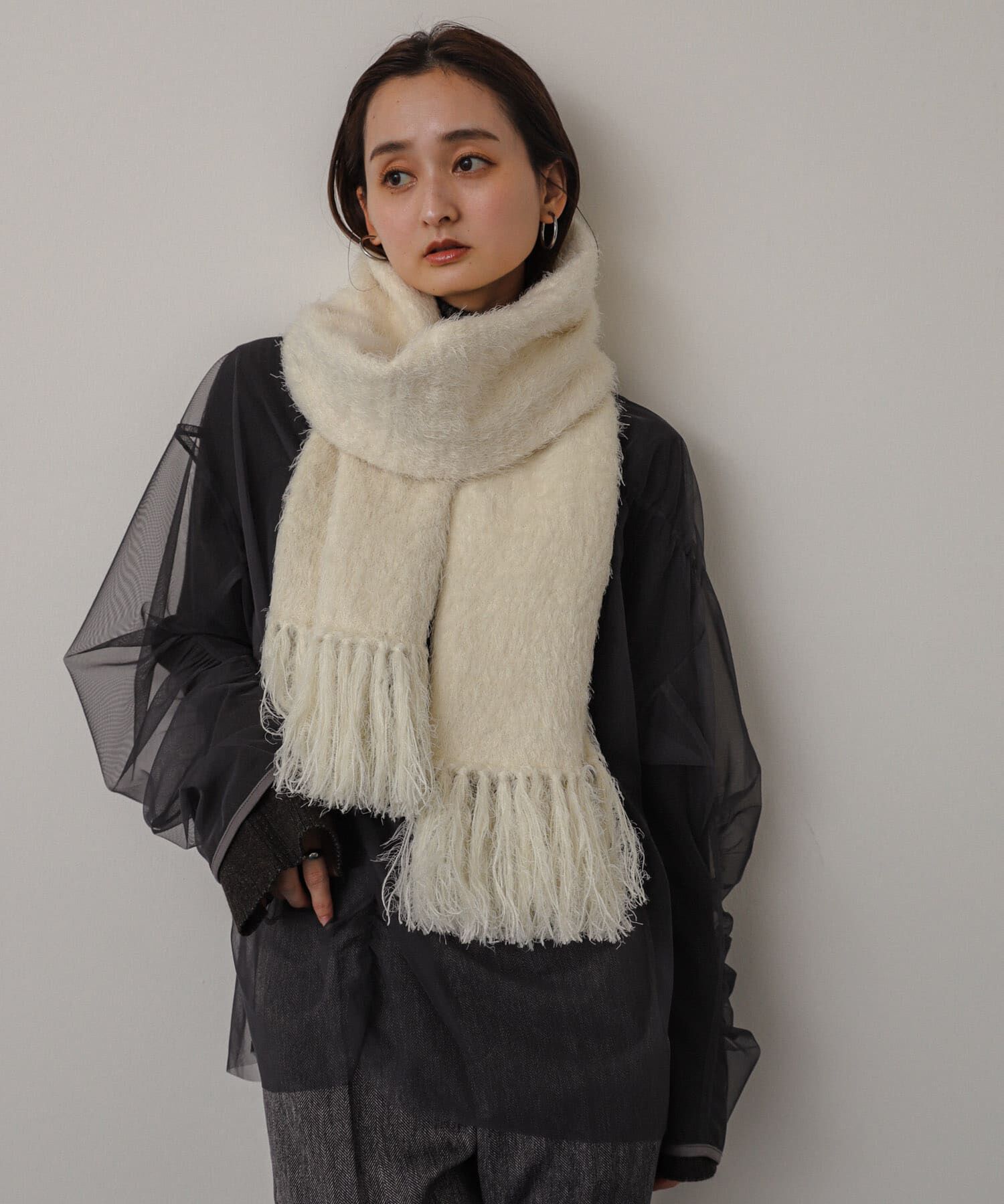 SENSE OF PLACE by URBAN RESEARCH「シャギーストール」|ストール|