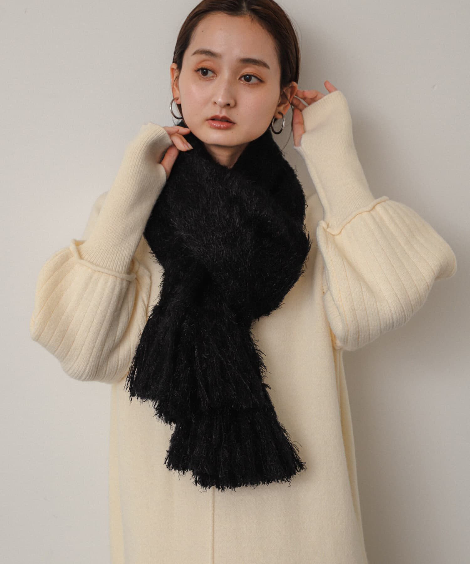 SENSE OF PLACE by URBAN RESEARCH「シャギーストール」|ストール|