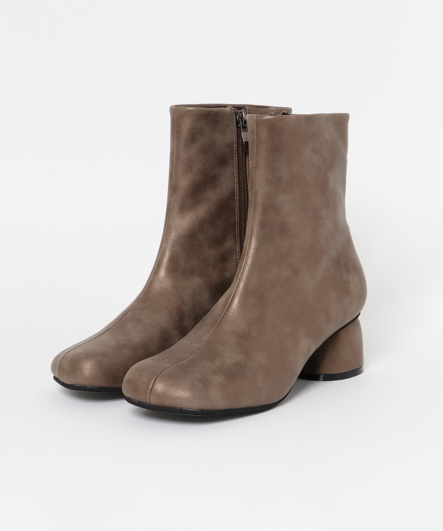 SENSE OF PLACE by URBAN RESEARCH「ヴィンテージライクメタリックブーツ」|ショートブーツ|