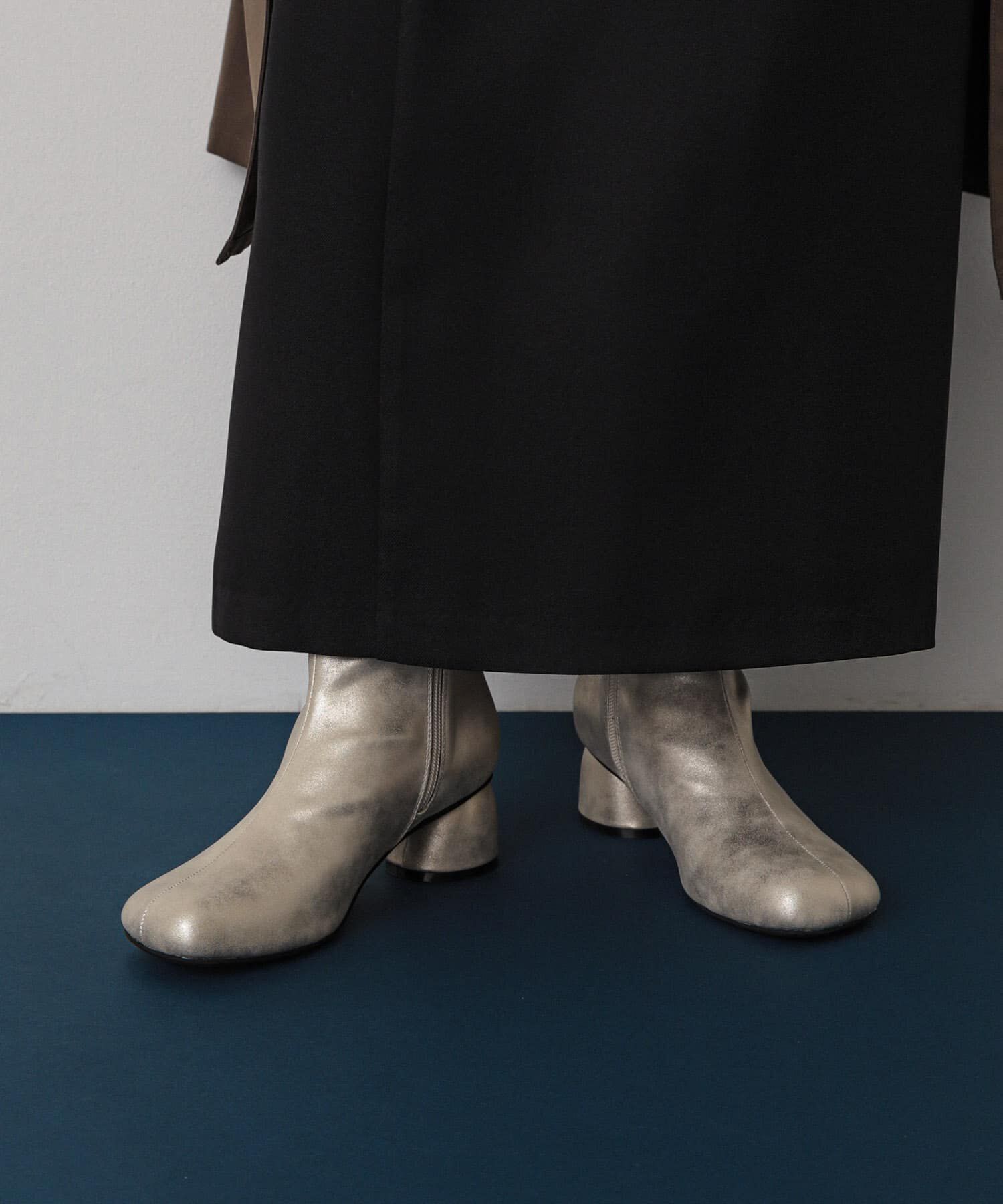 SENSE OF PLACE by URBAN RESEARCH「ヴィンテージライクメタリックブーツ」|ショートブーツ|