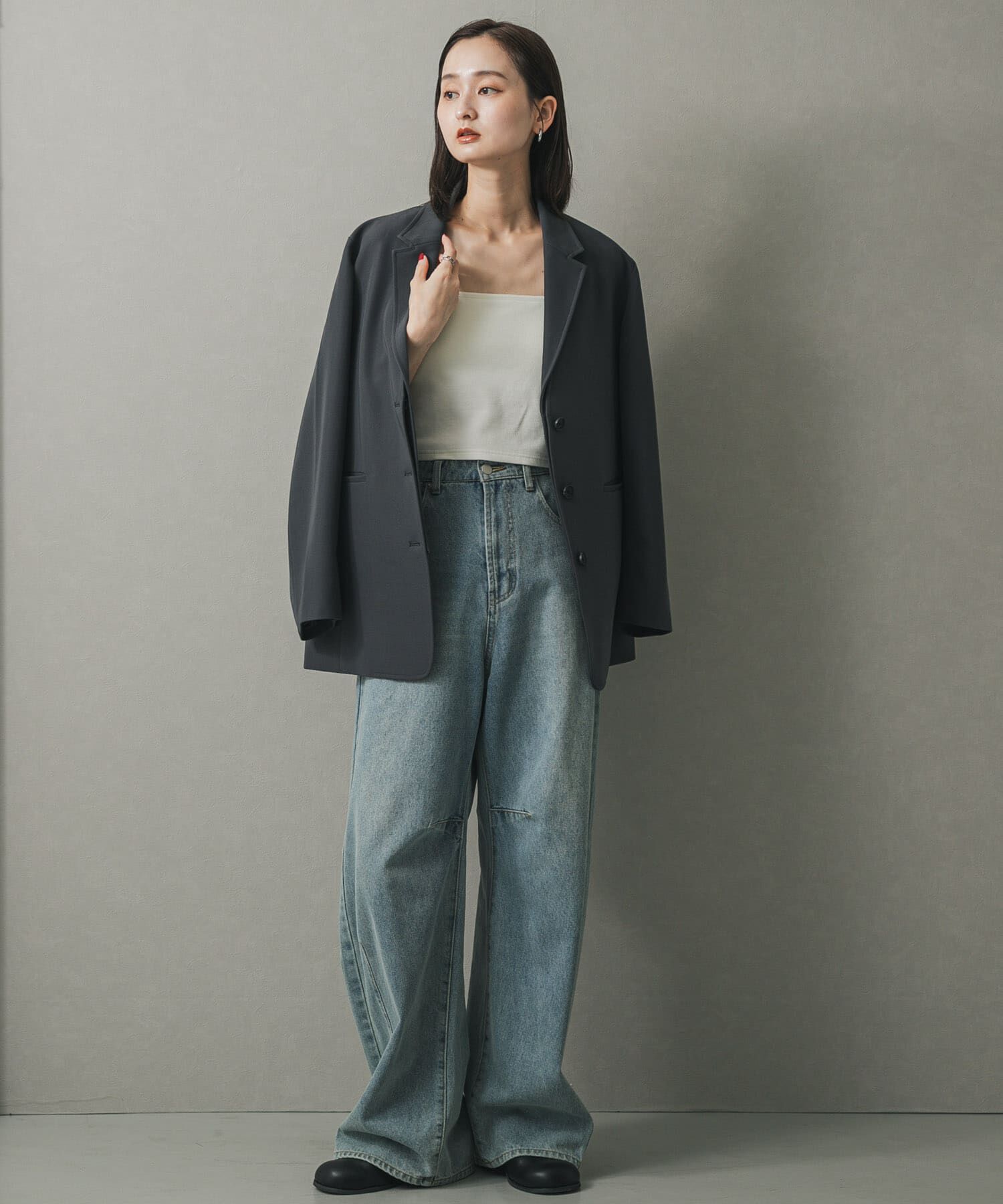 SENSE OF PLACE by URBAN RESEARCH「クロップドカップツキキャミソール」|キャミソール|