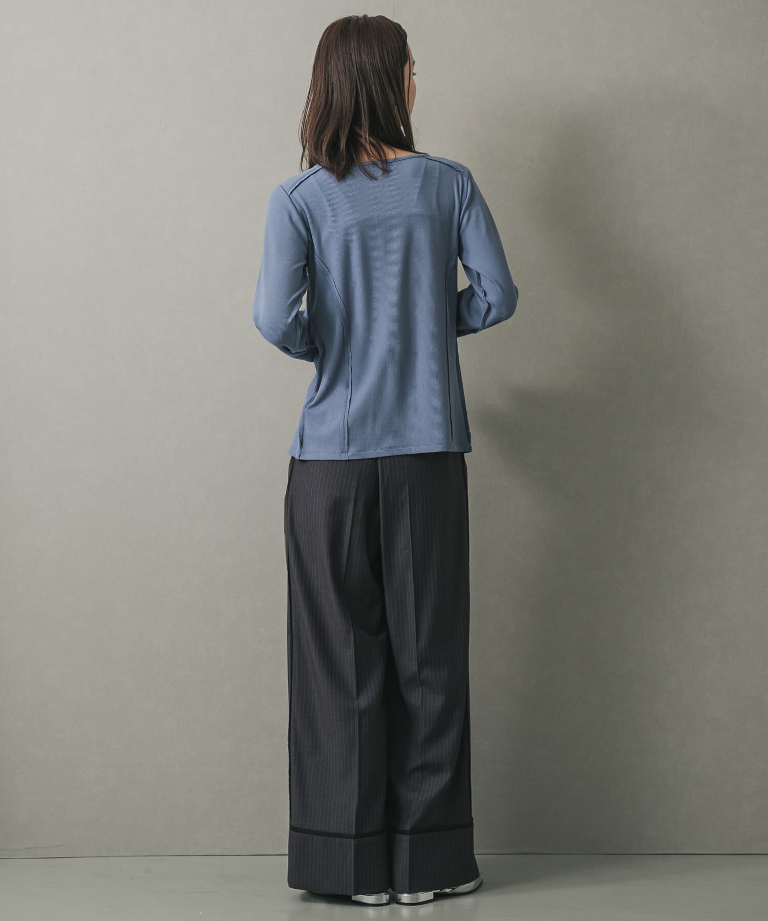 SENSE OF PLACE by URBAN RESEARCH「パネルリブカットカーディガン」|カーディガン|