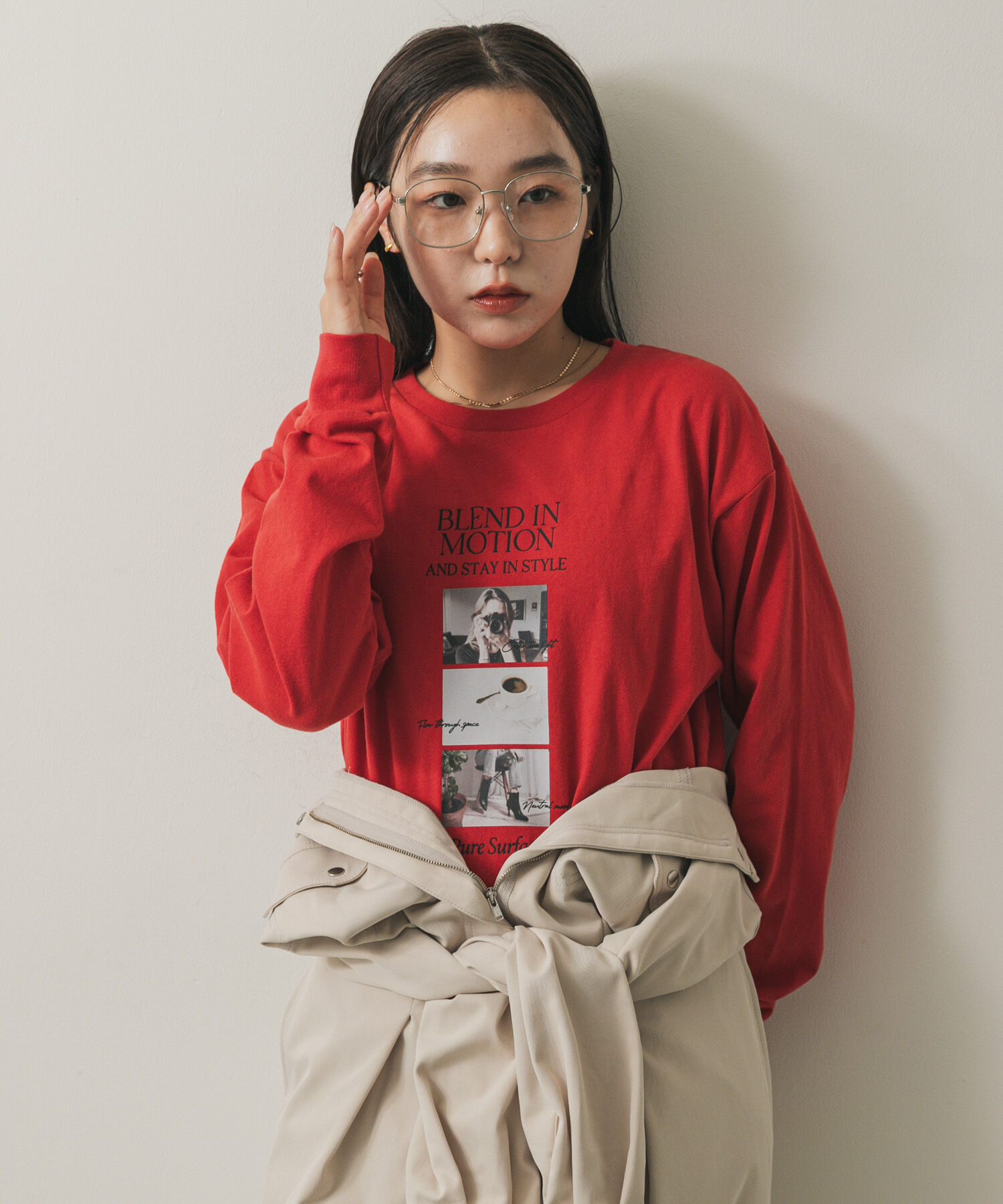 SENSE OF PLACE by URBAN RESEARCH「アソートフォトロングTシャツ」|Tシャツ・カットソー|