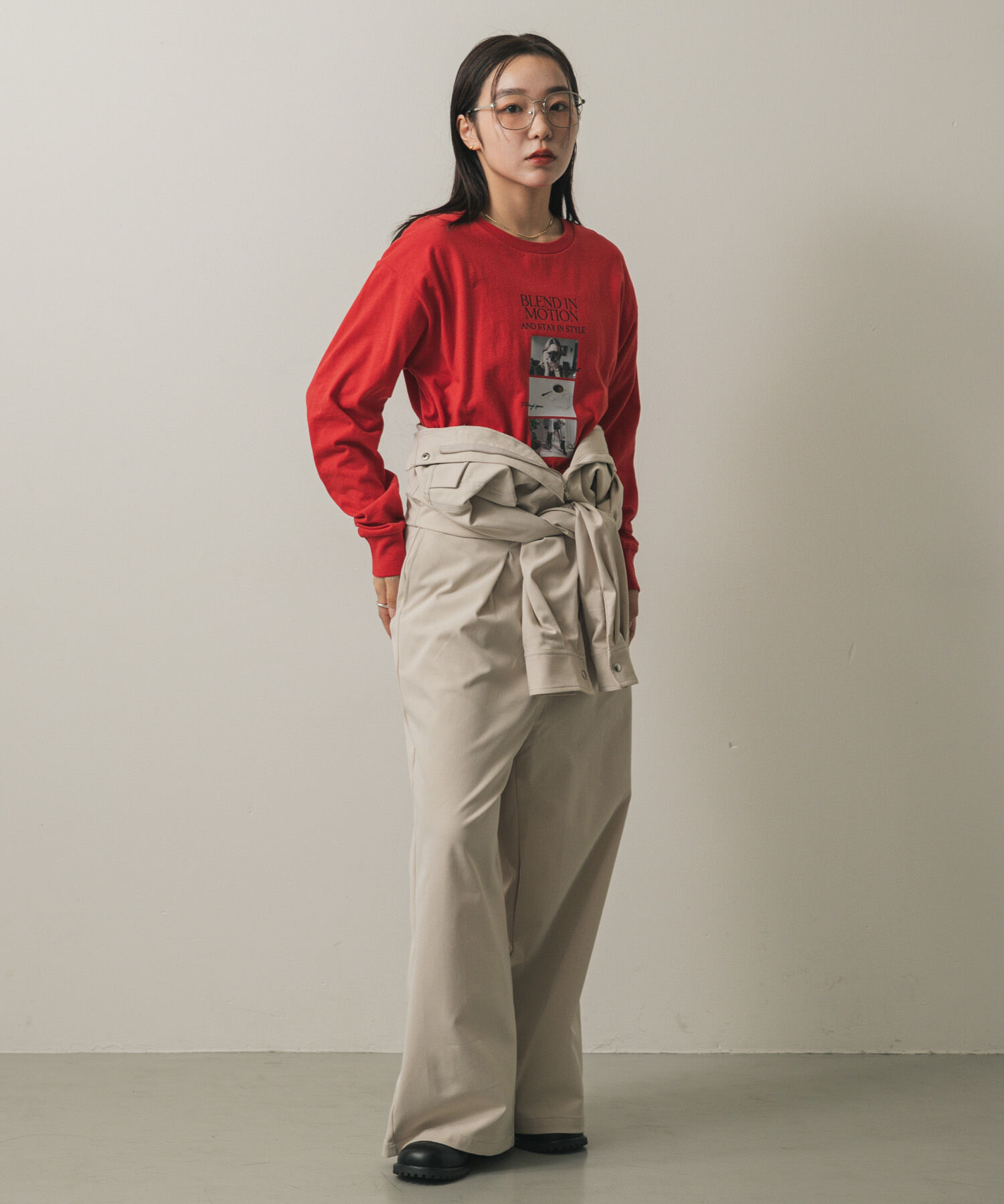 SENSE OF PLACE by URBAN RESEARCH「アソートフォトロングTシャツ」|Tシャツ・カットソー|