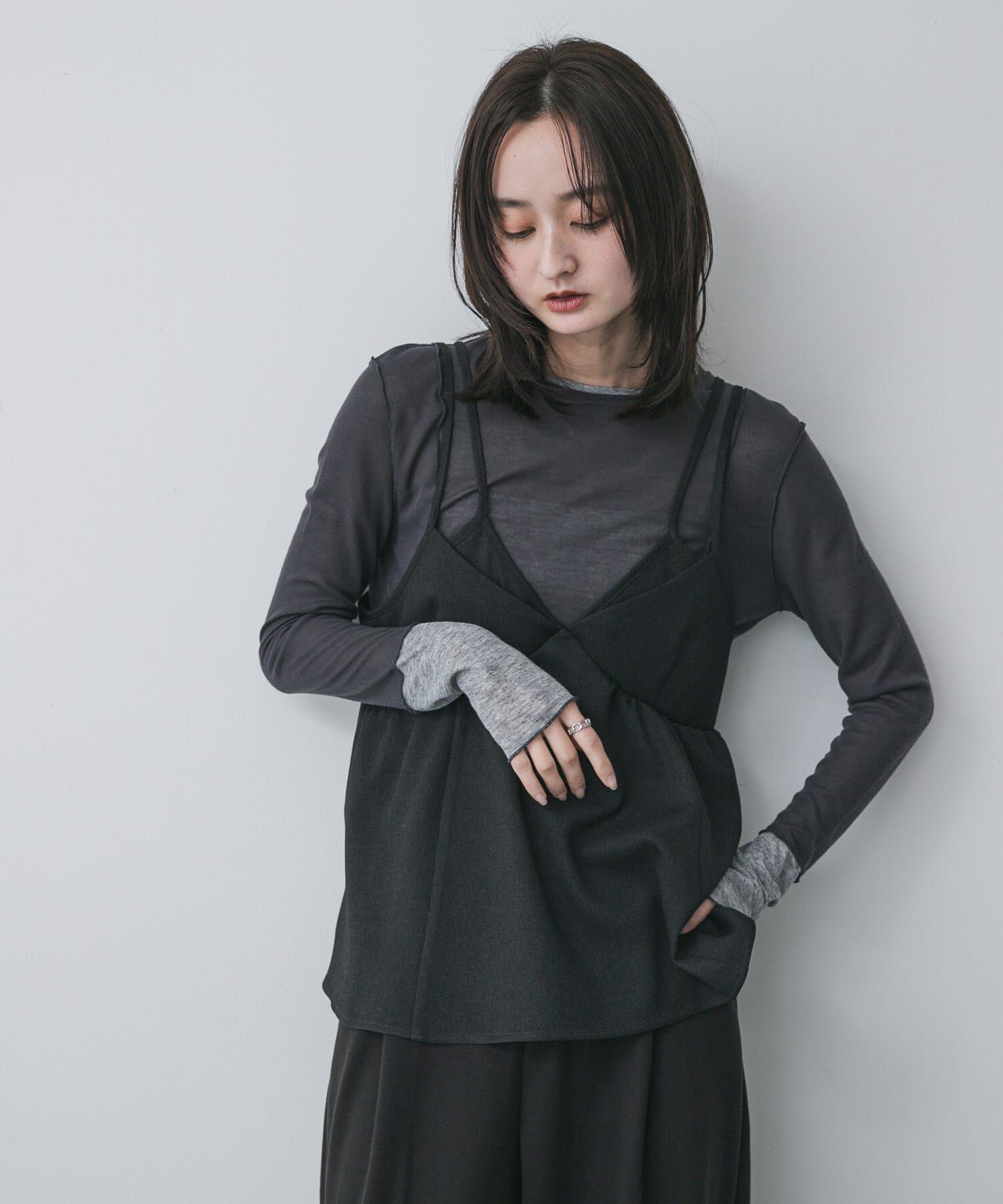 SENSE OF PLACE by URBAN RESEARCH「レイヤードメローTシャツ」|Tシャツ・カットソー|