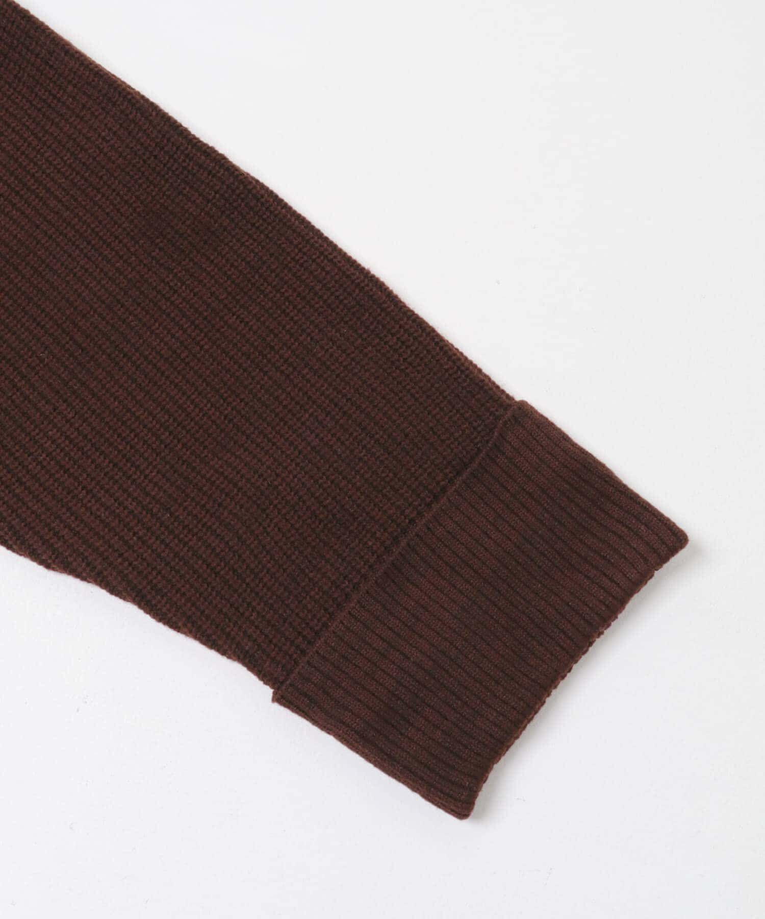 SENSE OF PLACE by URBAN RESEARCH「ニットショートジャケット」|ノーカラーコート|