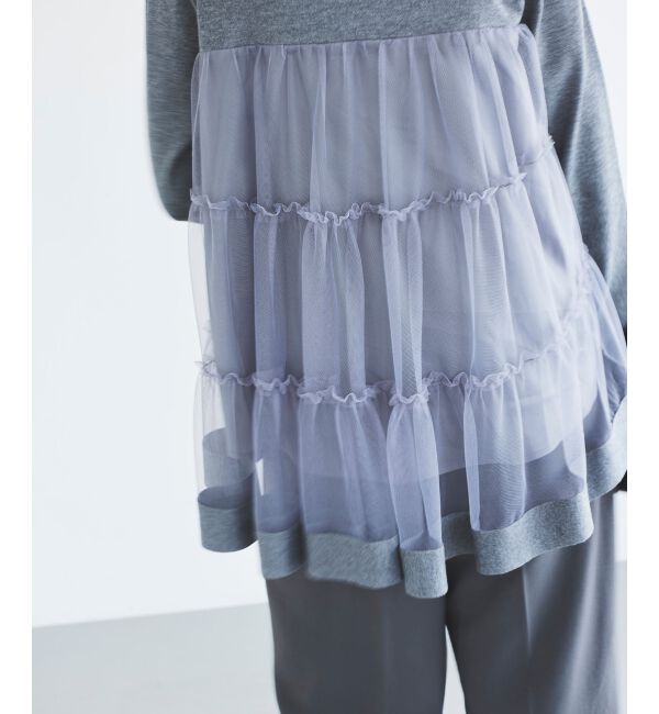 le.coeur blanc「《手洗い可能》TORRAZZO DONNAバックチュールニット」|ニット・セーター|