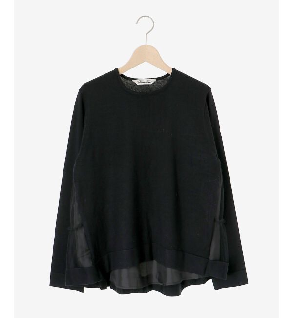 le.coeur blanc「《手洗い可能》TORRAZZO DONNAバックチュールニット」|ニット・セーター|