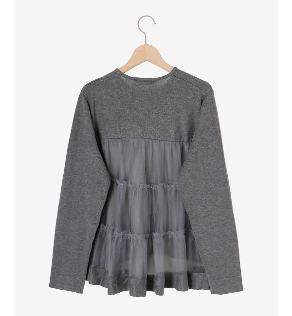 le.coeur blanc「《手洗い可能》TORRAZZO DONNAバックチュールニット」|ニット・セーター|