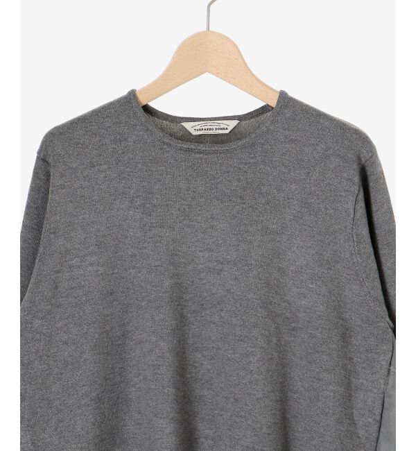 le.coeur blanc「《手洗い可能》TORRAZZO DONNAバックチュールニット」|ニット・セーター|