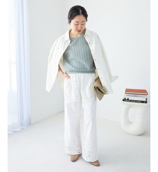 le.coeur blanc「REMME メッシュシアーパンプス」|パンプス|