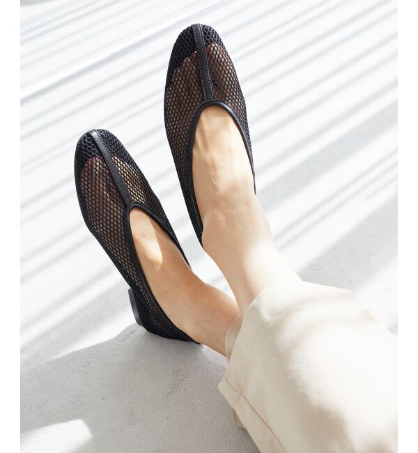 le.coeur blanc「REMME メッシュシアーパンプス」|パンプス|