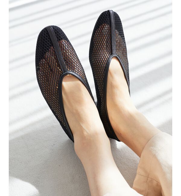 le.coeur blanc「REMME メッシュシアーパンプス」|パンプス|