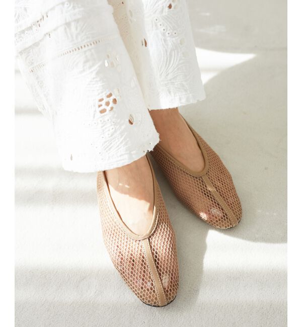 le.coeur blanc「REMME メッシュシアーパンプス」|パンプス|