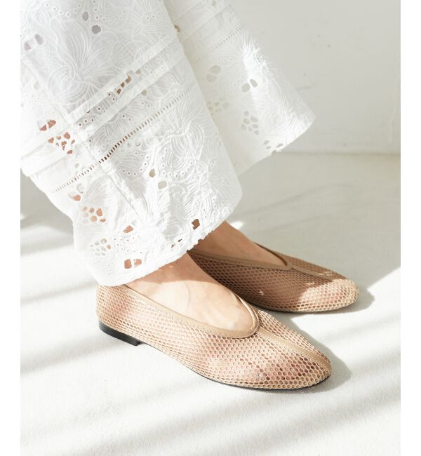 le.coeur blanc「REMME メッシュシアーパンプス」|パンプス|