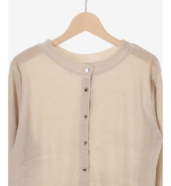  「シアーベロア2WAYカーディガン」|カーディガン|