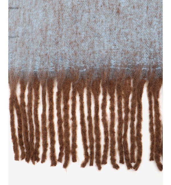  「《手洗い可能》ヘアリーカラーマフラー」|マフラー|