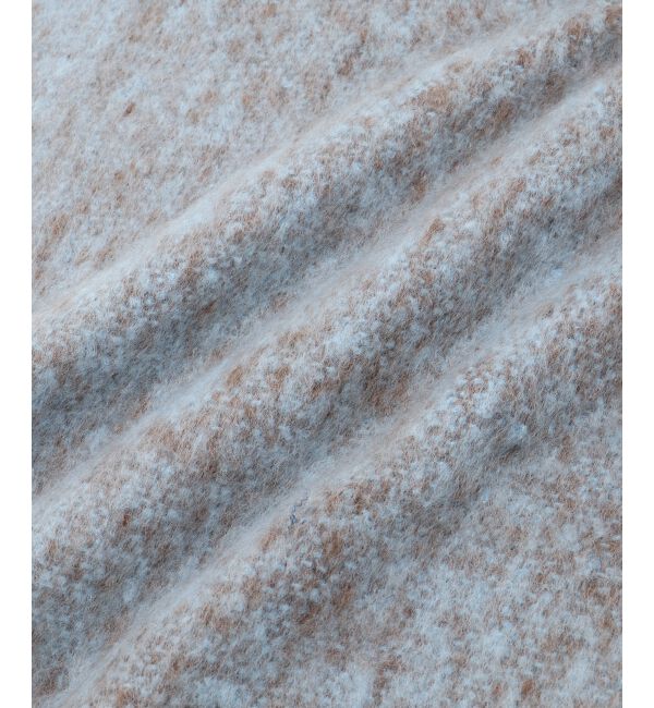  「《手洗い可能》ヘアリーカラーマフラー」|マフラー|