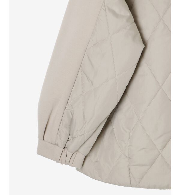  「ダンボール&times;キルトノーカラーコクーンブルゾン」|ブルゾン・スタジャン|