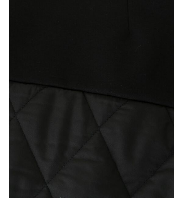  「ダンボール&times;キルトノーカラーコクーンブルゾン」|ブルゾン・スタジャン|