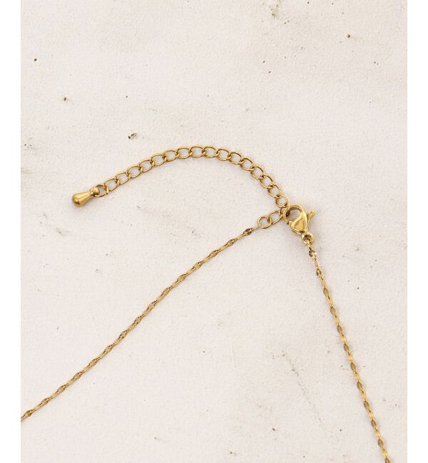  「O ステンレスシンプルネックレス」|ネックレス|