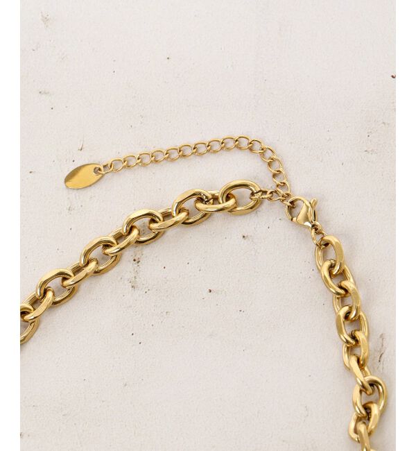  「O ステンレスチェーンネックレス」|ネックレス|