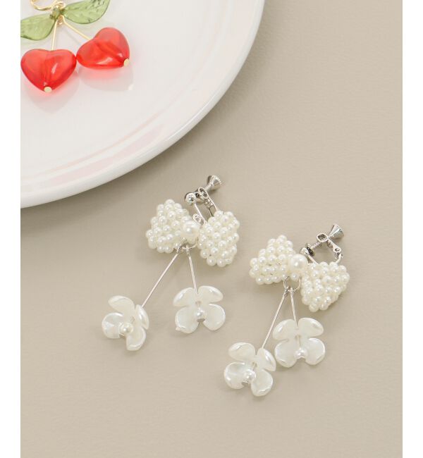  「ガーリーモチーフイヤリング」|イヤリング|