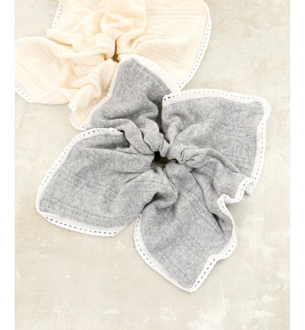  「スクエアシュシュ」|ヘアゴム・シュシュ|