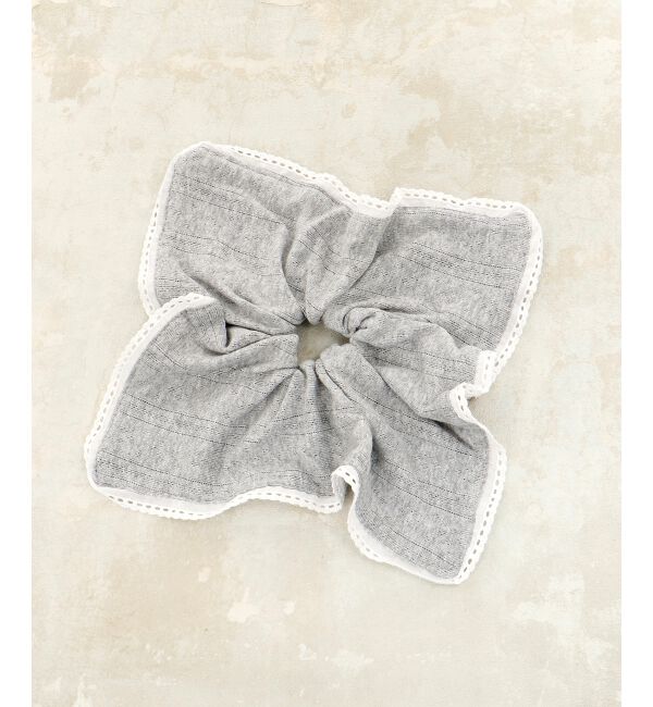  「スクエアシュシュ」|ヘアゴム・シュシュ|