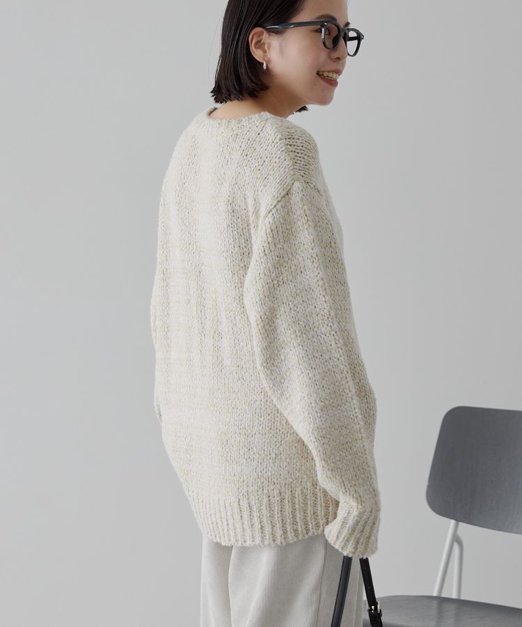 AMERICAN HOLIC「メランジルーズニットプルオーバー」|ニット・セーター|