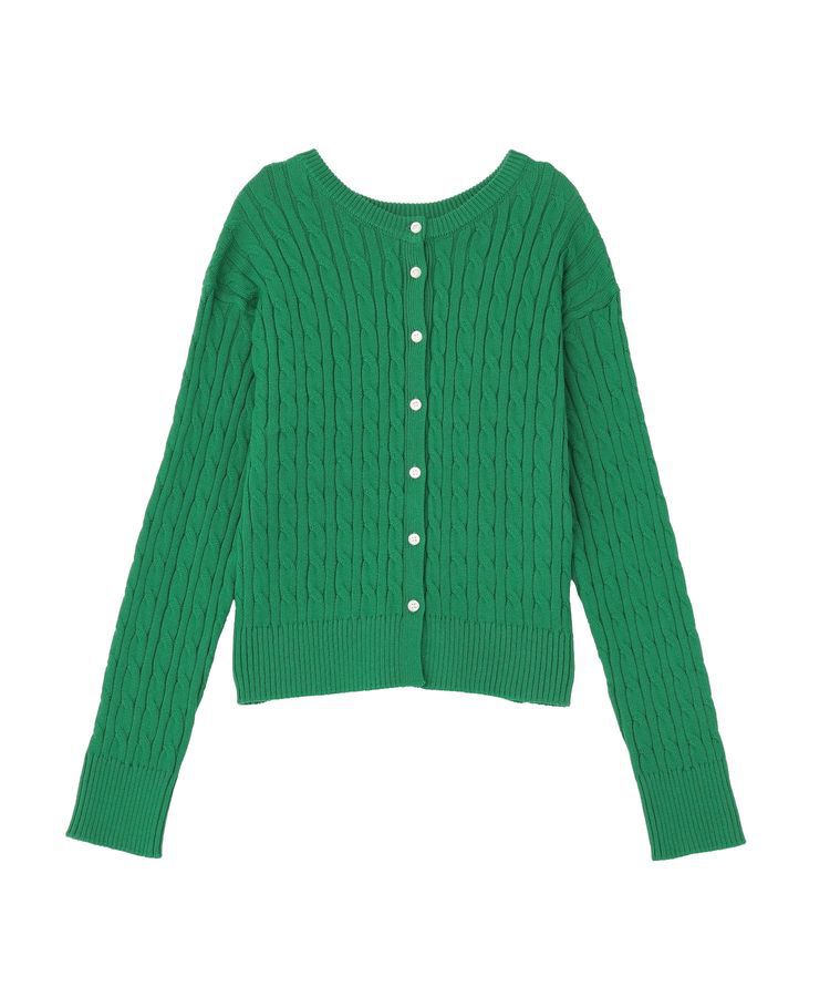 AMERICAN HOLIC「ケーブルニットカーディガン」|カーディガン|