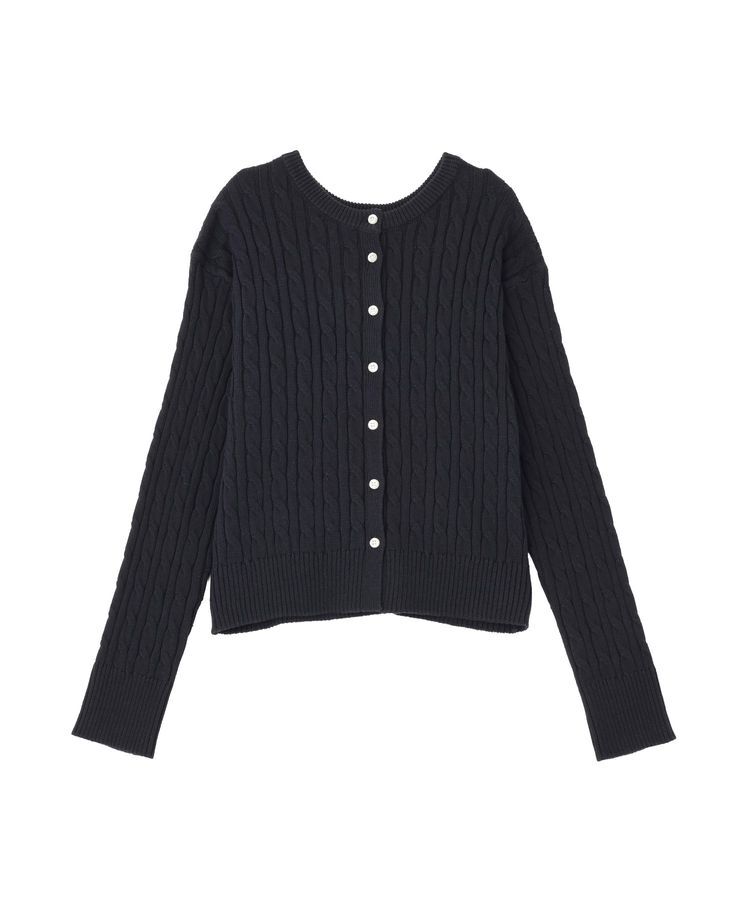 AMERICAN HOLIC「ケーブルニットカーディガン」|カーディガン|