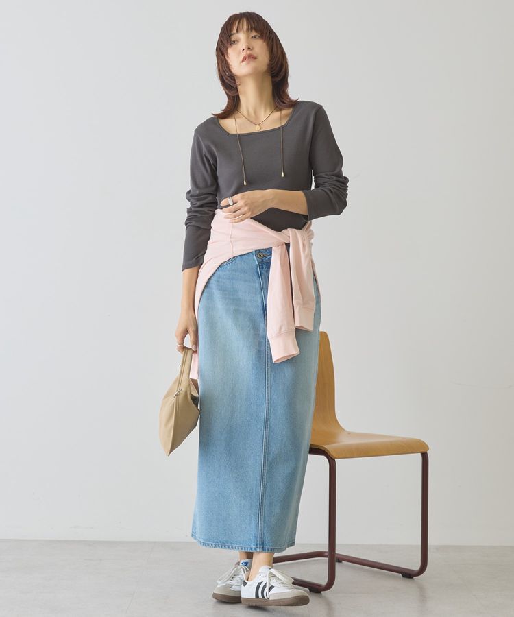 AMERICAN HOLIC「【2WAY】スクエアネックプルオーバー」|Tシャツ・カットソー|