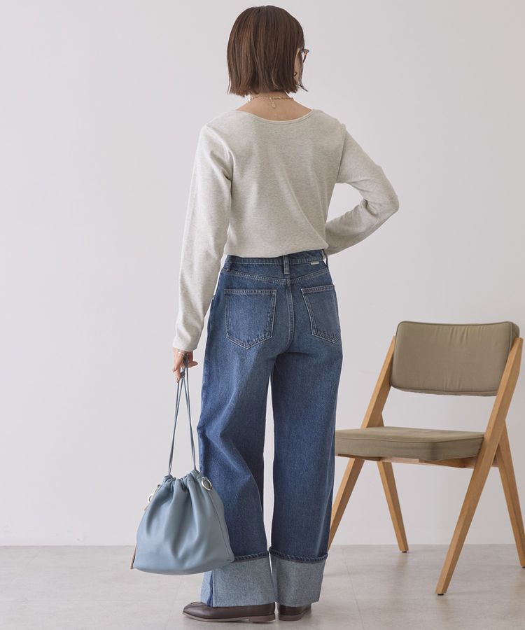 AMERICAN HOLIC「【2WAY】スクエアネックプルオーバー」|Tシャツ・カットソー|