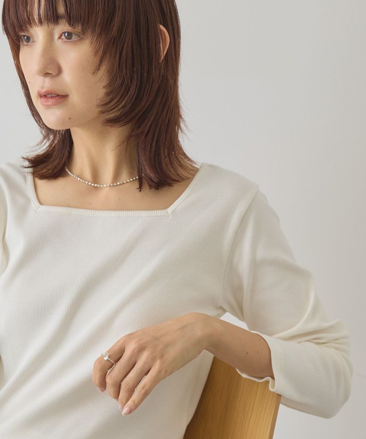 AMERICAN HOLIC「【2WAY】スクエアネックプルオーバー」|Tシャツ・カットソー|