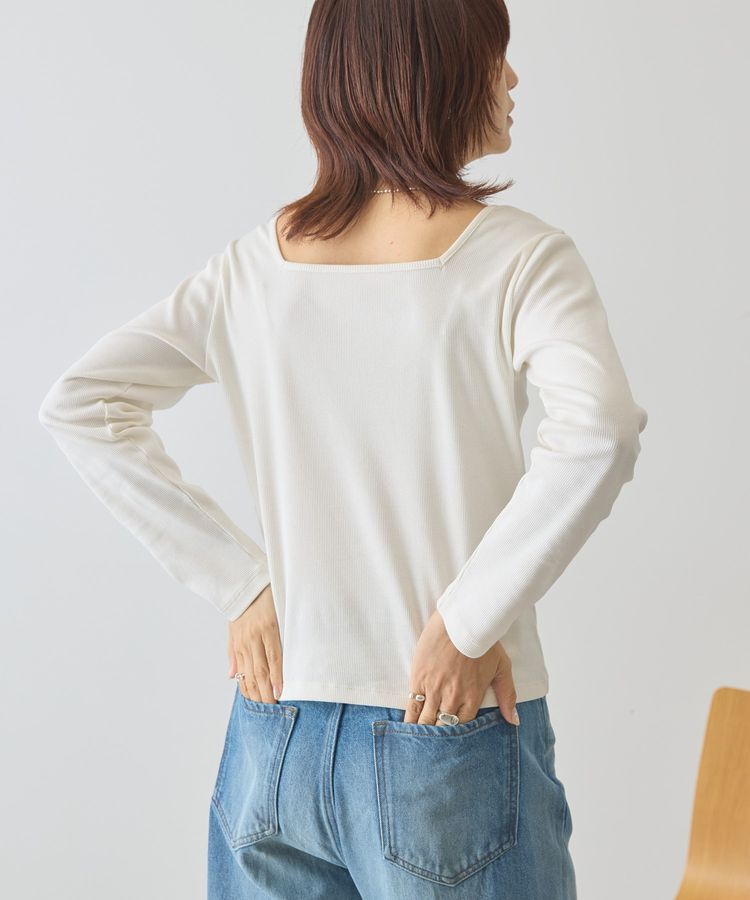 AMERICAN HOLIC「【2WAY】スクエアネックプルオーバー」|Tシャツ・カットソー|