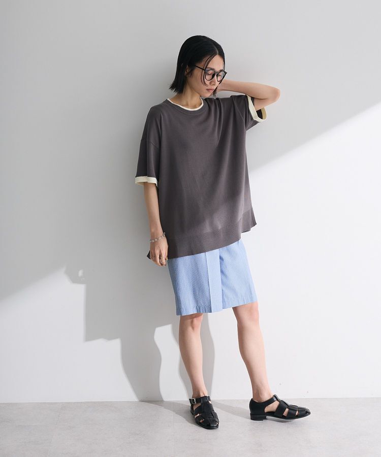 Green Parks「・ELENCARE DUE ストライプショートパンツ」|その他|