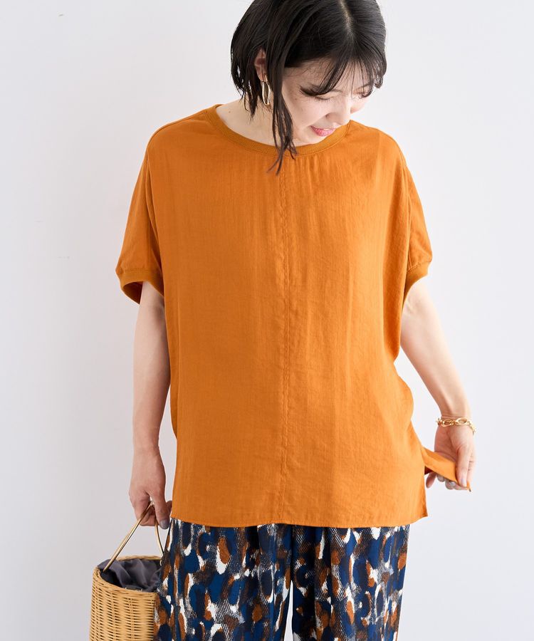 Green Parks「Tブラウスドルマンスリーブプルオーバー」|Tシャツ・カットソー|