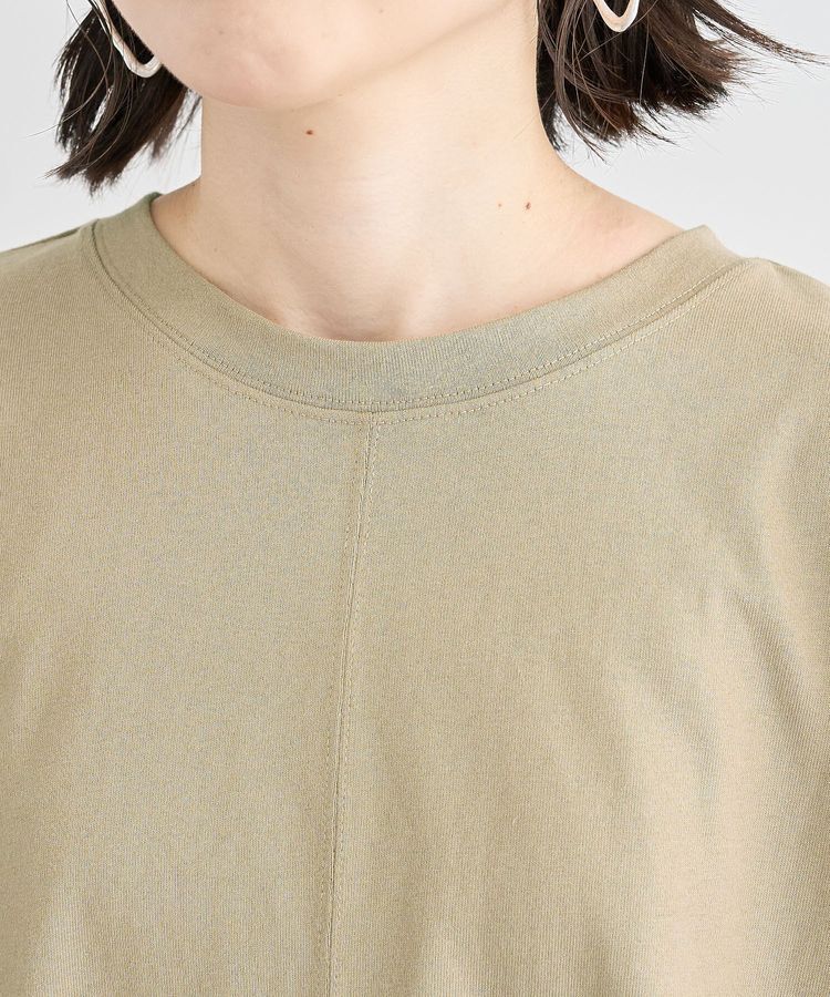 Green Parks「袖サテンドッキングチュニック」|チュニック|