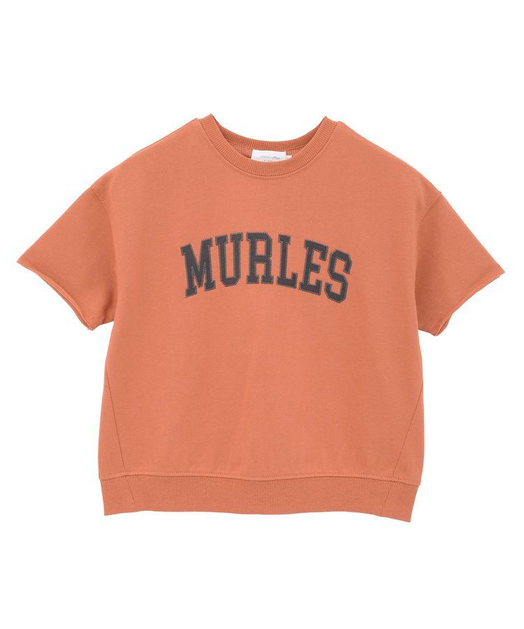 Green Parks「kids5分袖刺繍ロゴトレTEE」|Tシャツ・カットソー|Orange