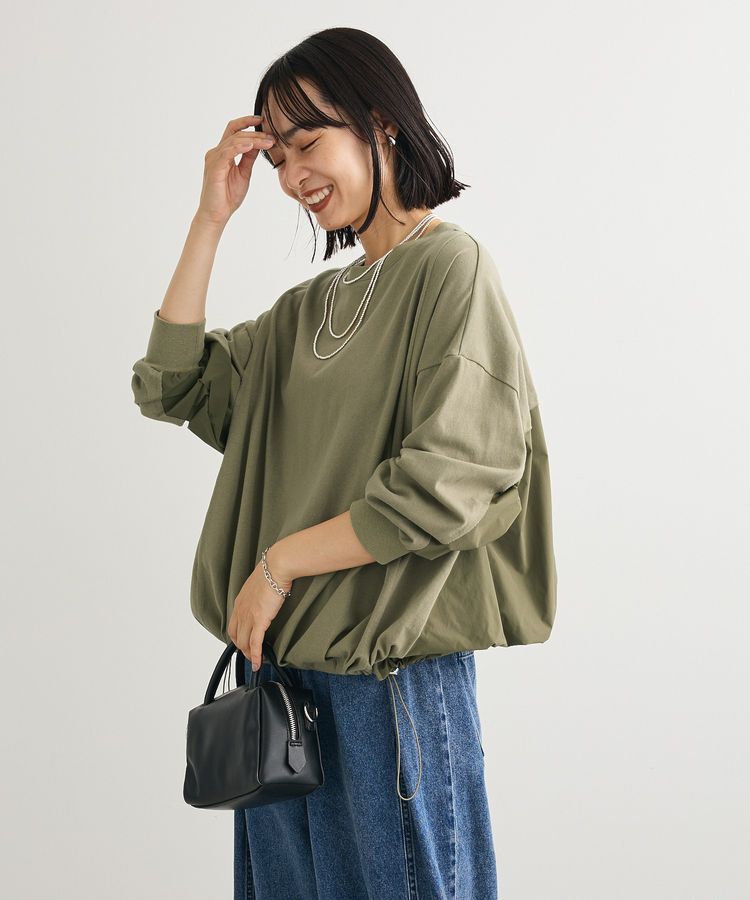 Green Parks「バルーンドッキングプルオーバー」|Tシャツ・カットソー|