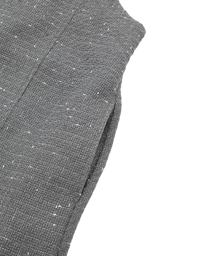 Green Parks「フロントZIPツイードキャミワンピース」|ワンピース|