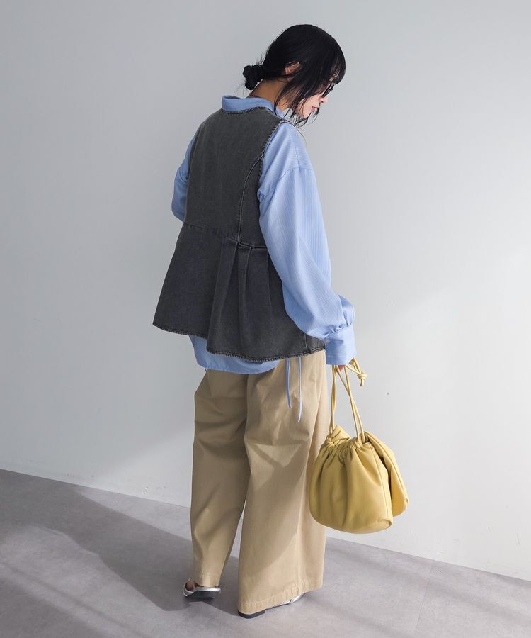 Green Parks「デニムペプラムジレ」|その他|