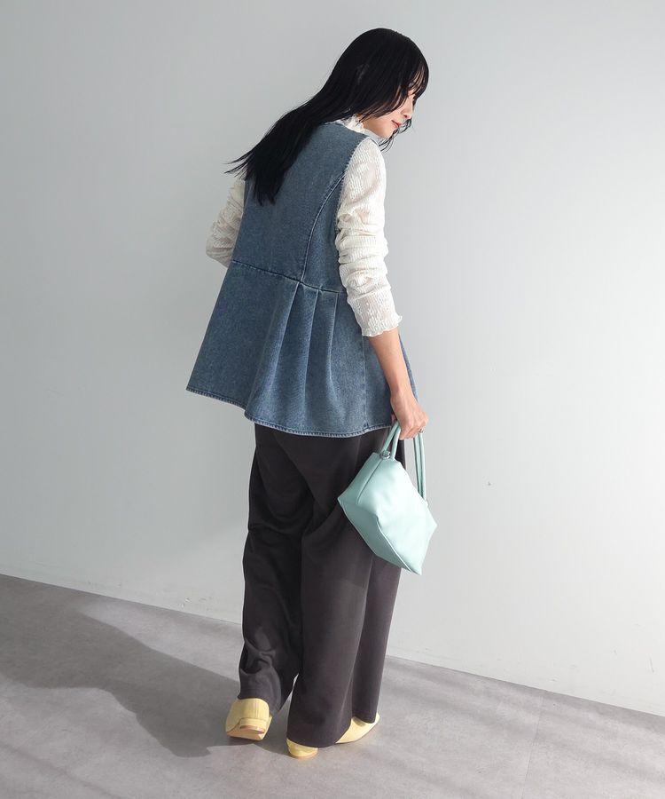 Green Parks「デニムペプラムジレ」|その他|