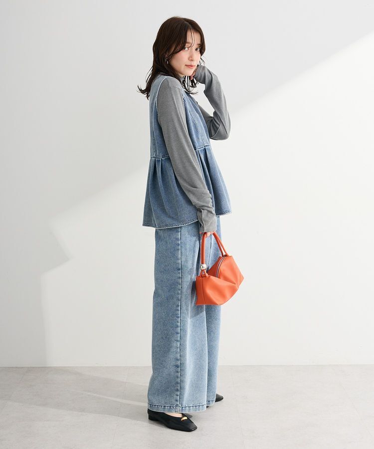 Green Parks「デニムペプラムジレ」|その他|