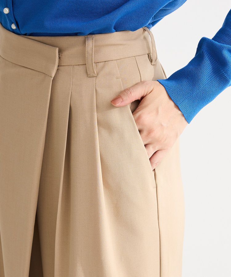 Green Parks「アシメウエストタックパンツ」|その他|