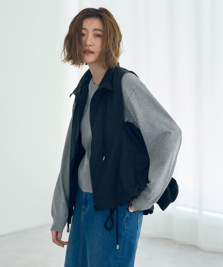 Editt by YECCA VECCA「マルチway ZIPブルゾン」|ブルゾン・スタジャン|
