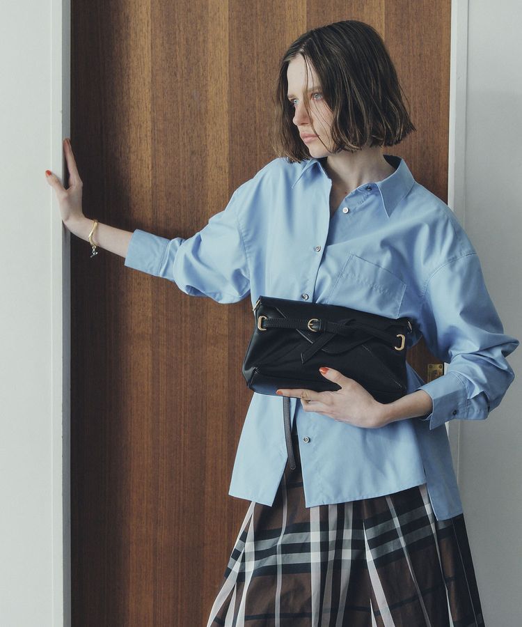 YECCA VECCA「ベルトデザインチェーンバッグ」|ショルダー・メッセンジャー|