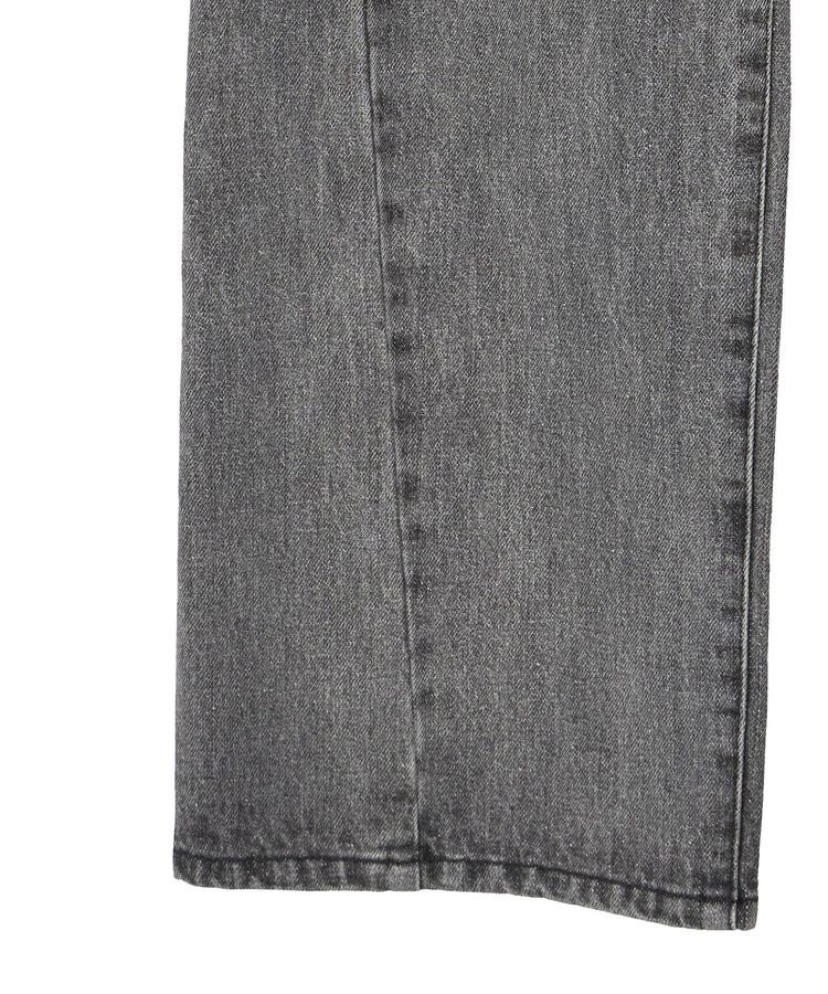 YECCA VECCA「ルーズストレートデニムパンツ」|デニム|