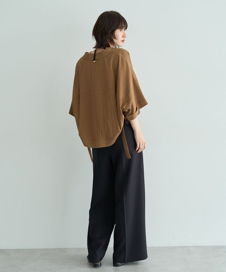 Editt by YECCA VECCA「【接触冷感】クロップドデザインジャケット②」|テーラードジャケット|